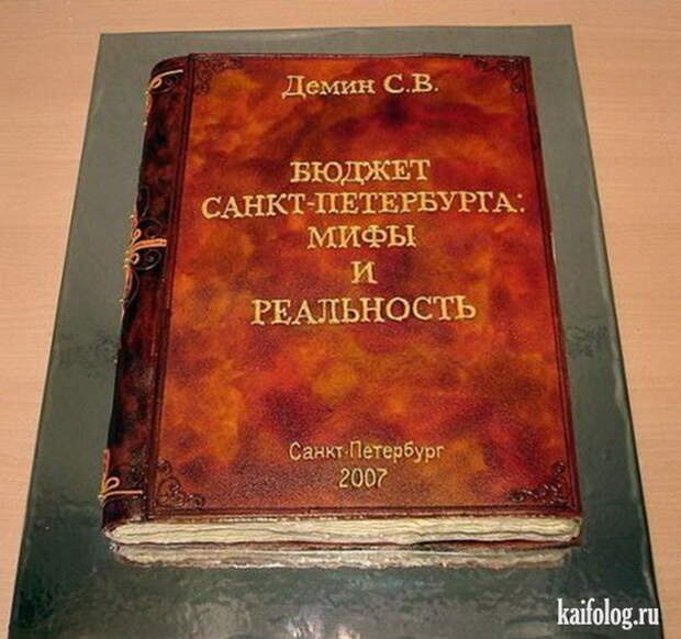 Прикольные торты (70 фото)