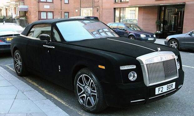 Бырхатный Rolls-Royce rolls-royce, бархат, винил