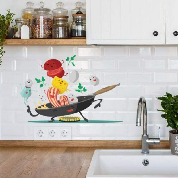 Разноцветная виниловая наклейка, которая поднимает настроение. /Фото: images-na.ssl-images-amazon.com Разноцветная виниловая наклейка, которая поднимает настроение. /Фото: images-na.ssl-images-amazon.com