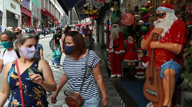 В Бразилии число выявленных случаев коронавируса достигло 6 970 034