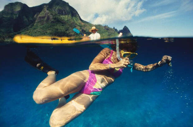 Летний отдых в воде на снимках National Geographic