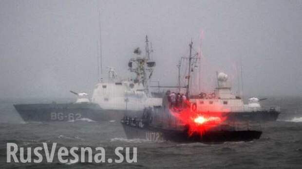 Украинские ВМС проводят тактические учения | Русская весна