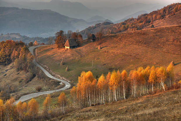 Румынская Трансильвания осенью
