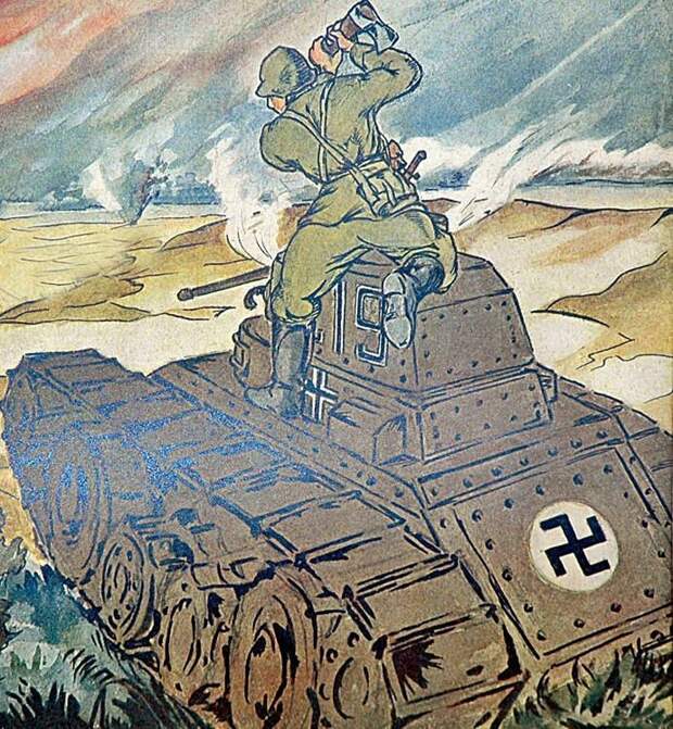 С топором против танка подвиг, история