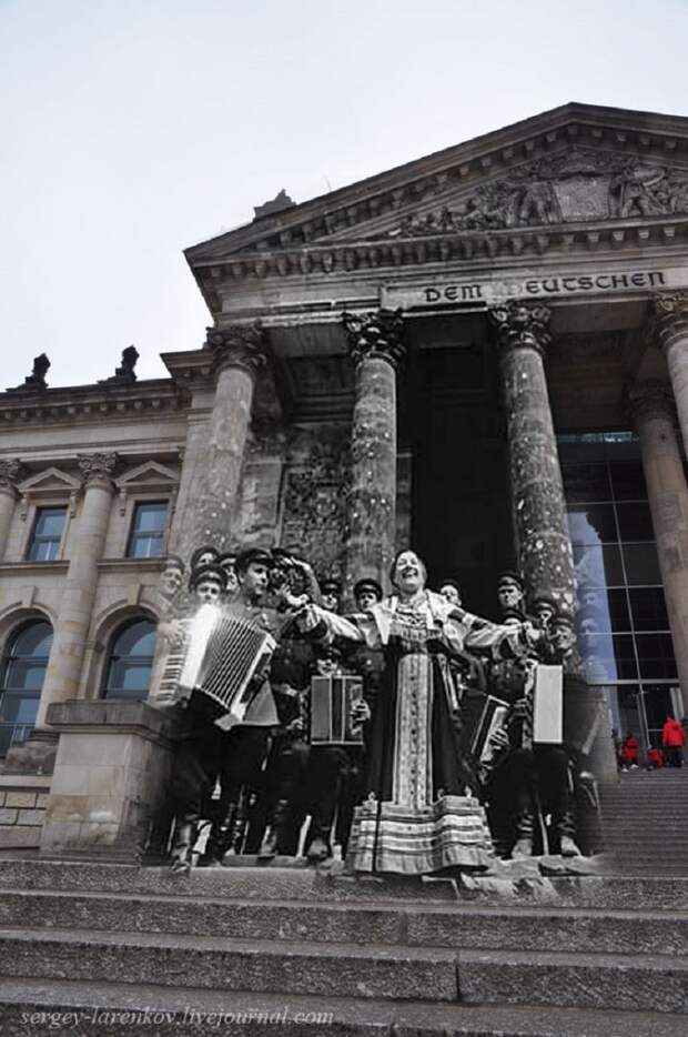 7 Берлин 1945-2010. Концерт Лидии Руслановой у Рейхстага..jpg