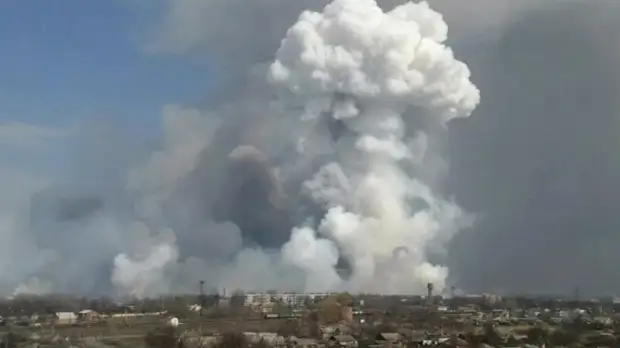 Минобороны нарастило наземную группировку на месте пожара под Рязанью