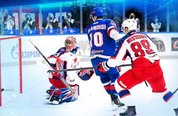 СКА в Петербурге обыграл ЦСКА и сократил отставание в серии плей‑офф КХЛ