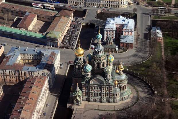 Петербург с высоты птичьего полета