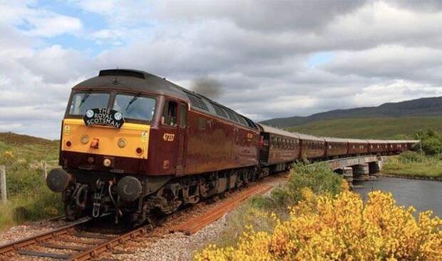 21. Royal Scotsman, Шотландия железная дорога, поезд, путешествие