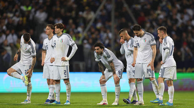 Футболисты сборной Италии требовали бонус €300 тыс. за выход на ЧМ-2026