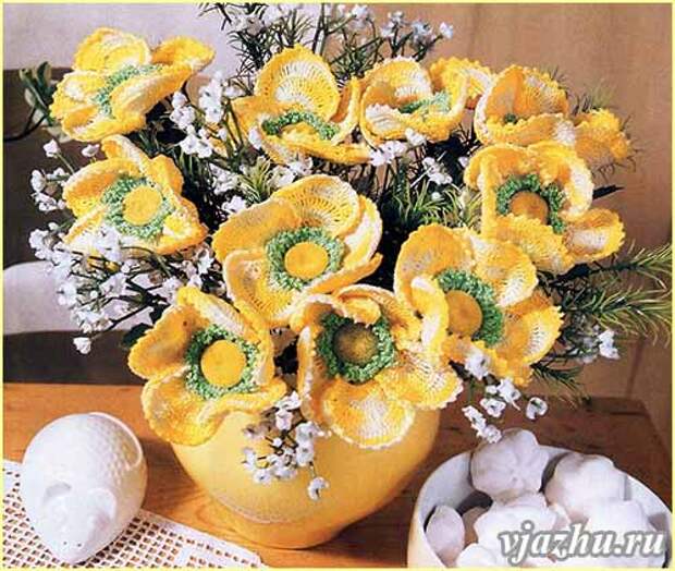 Букет желтых цветов