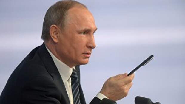Президент России Владимир Путин. Архивное фото