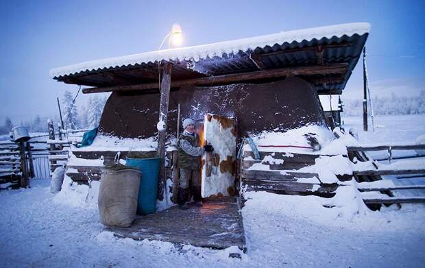 Самый холодный город на Земле зима, люди, якутск