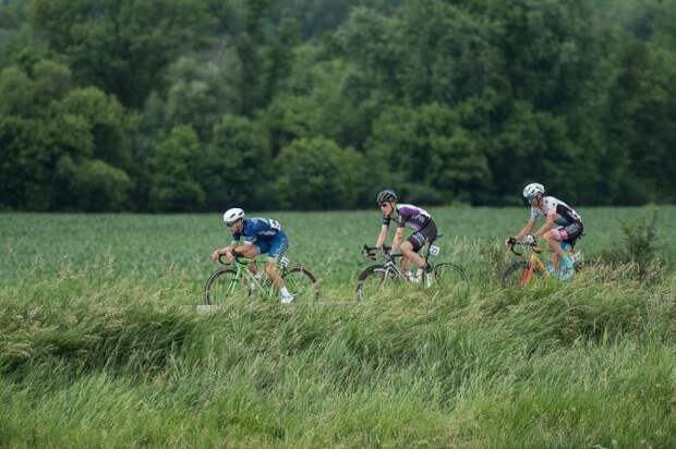 Evan Bybee (Team Arapahoe Resource), Oliver Flautt (Lupus Racing Team) и Jake Magee (ELBOWZ) (фото: Matthew Moses)