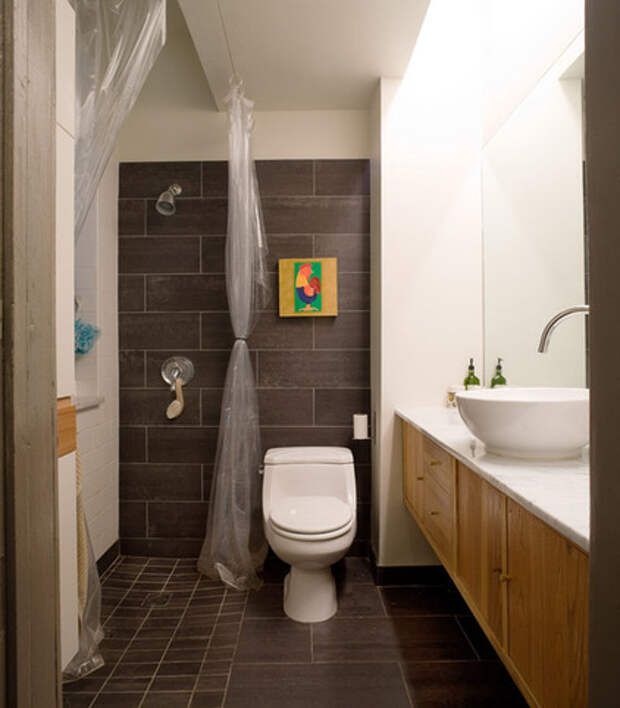 Современный Ванная комната by roomTEN design