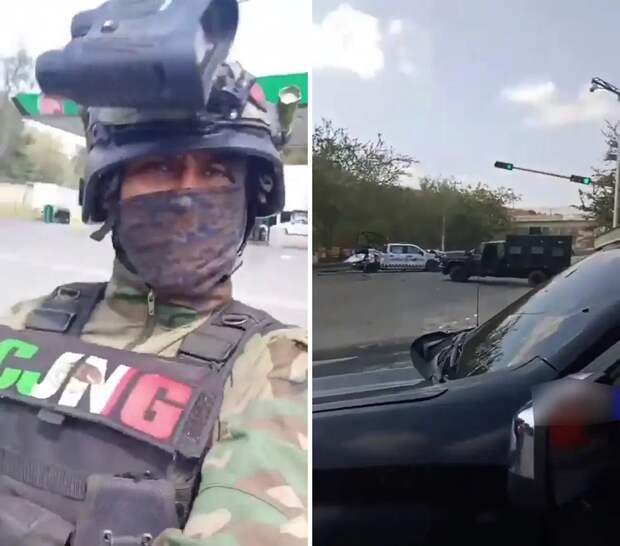 Картели против мексиканских войск: экипировка боевиков CJNG впечатляет