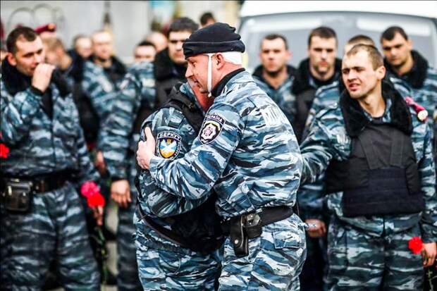 В Киеве бойцы крымского «Беркута» сполна ощутили на себе, что такое «европейские ценности»