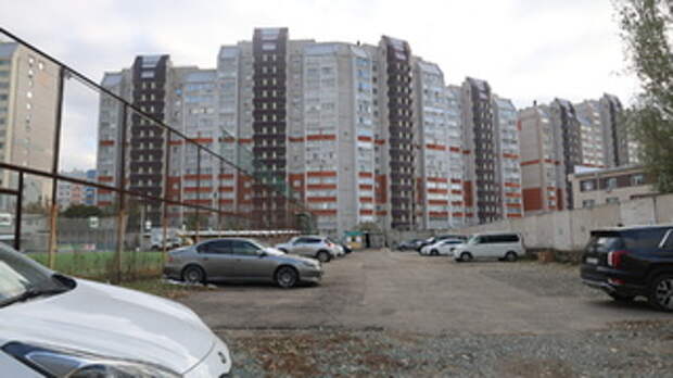 Участок, который хотят застроить в Барнауле