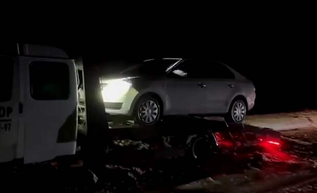 Очень повезло, что полиция их остановила