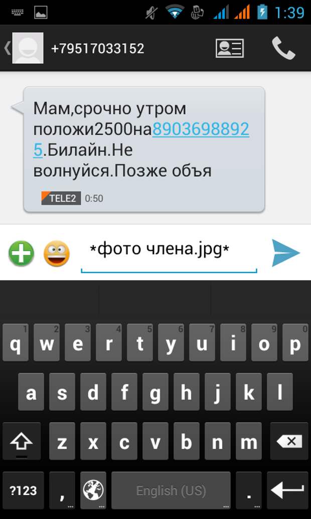 СМС-бомба! Настоящий взрыв мозга!
