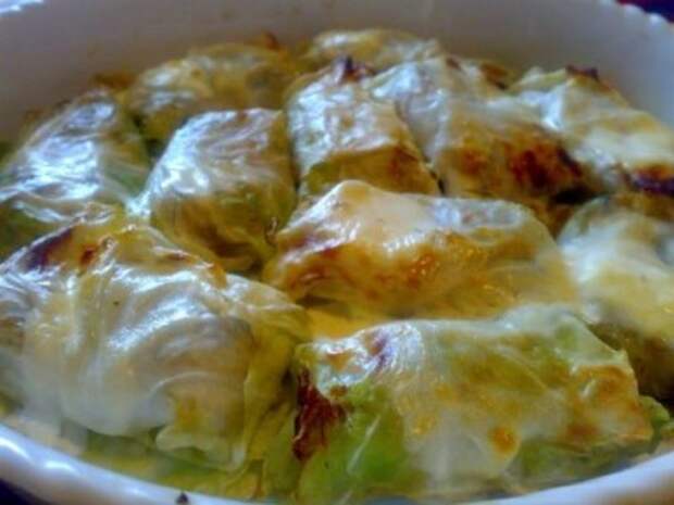 Голубцы с картошкой по-итальянски