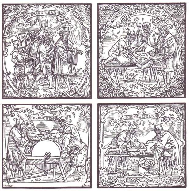 Ритуал инициации в студенты в Средние века