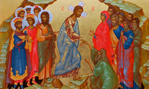 Икона «Сошествие Христа во ад»: прообразо «Воскресения»