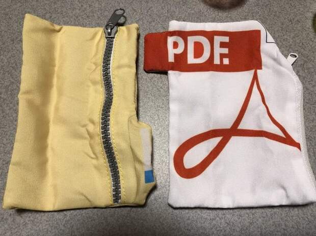 PDF зазиповался