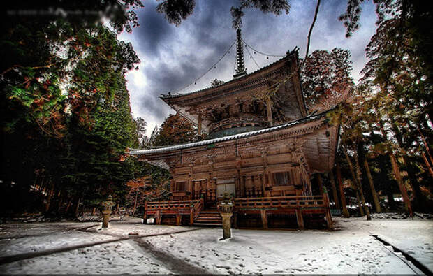 Гора Койа - Койасан, Япония (Mount Koya - Koyasan, Japan)