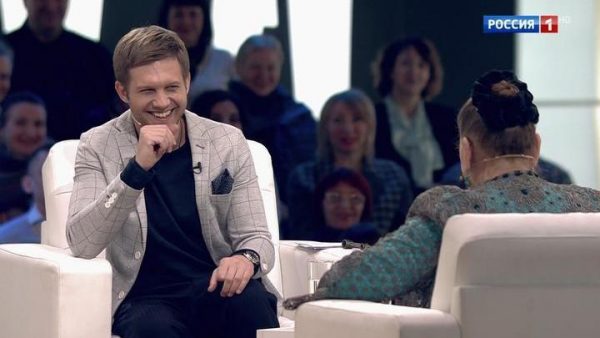 Борис Корчевников в эфире телешоу «Судьба человека»
