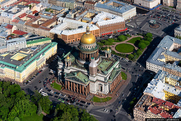 Санкт-Петербург с вертолета 