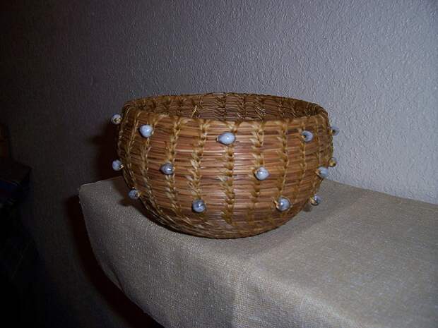 Корзины и вазы из сосновых иголок (подборка, Diy)