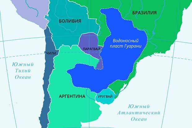 Подземный водоносный горизонт Гуарани