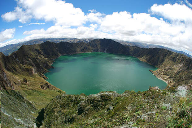 1. Озеро Килатоа (Quilotoa), Эквадор 1. Озеро Килатоа (Quilotoa), Эквадор в мире, озеро, природа