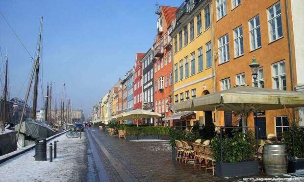 Нюхавн — самый атмосферный район Копенгагена путешествия, факты, фото