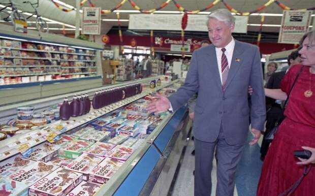 Как Ельцин впервые в жизни в американском супермаркете побывал (3)