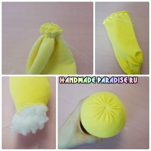 Утенок из носков. Мастер-класс (2)