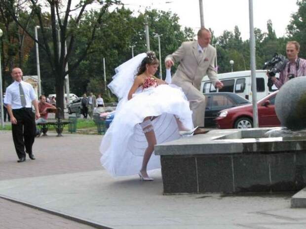 Смешные и забавные свадебные фотографии прикол, свадьба, юмор