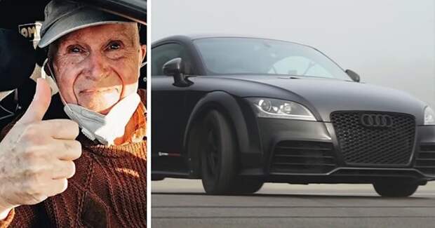 Самая быстрая Audi TT RS в мире, которая принадлежит 78-летнему британцу