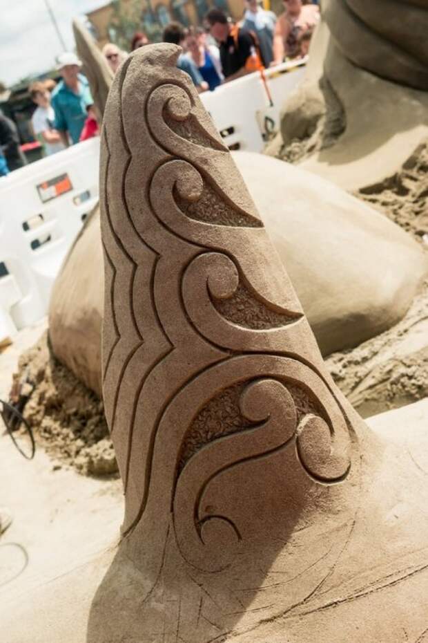 Песочные скульптуры на 3rd New Zealand Sandcastle Competition 2014 (17 фото)