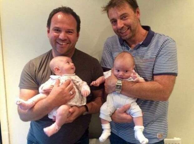 В Британии родились близнецы от двух разных отцов