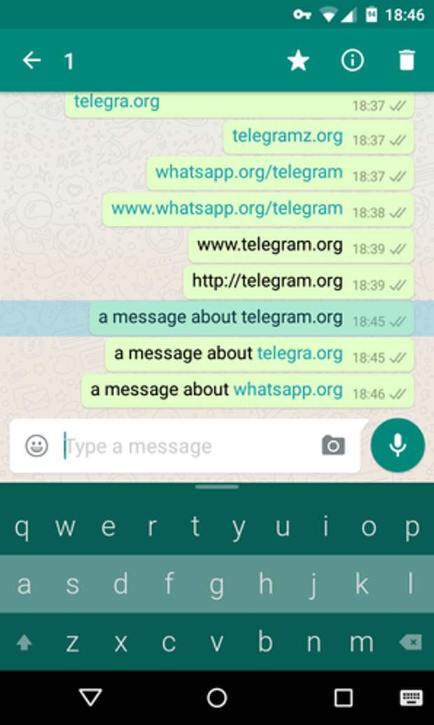 WhatsApp блокирует Telegram