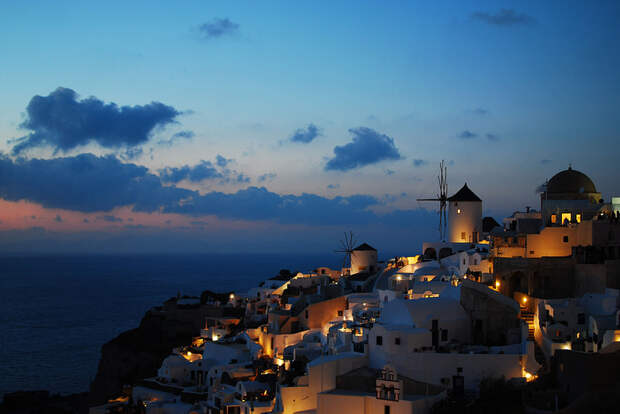 Oia sunset, Santorini, Greece