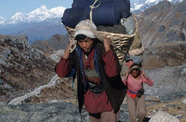 Жители Тибета
