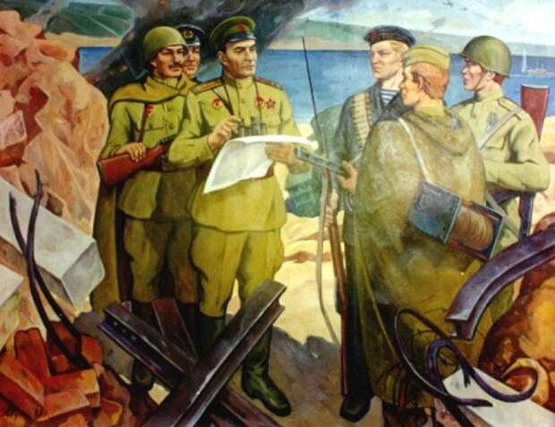 Картины о Великой Отечественной войне. Часть 5. (19 фото)