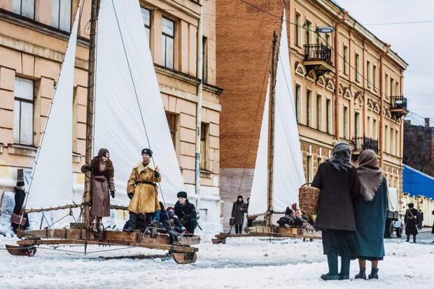 Тихон Жизневский, Роман Евдокимов, Ксения Трейстер и Виктор Добронравов снимаются в историческом фильме «Ангелы Ладоги»