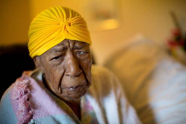 115-летняя Сюзанна Мушат Джонс из США