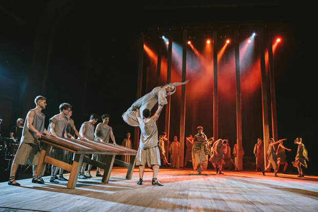 Сцена из балета «Свадебка»