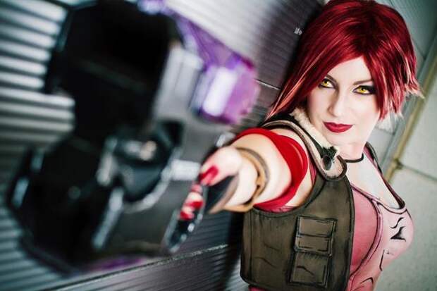 cosplay Borderlands красивая девушка