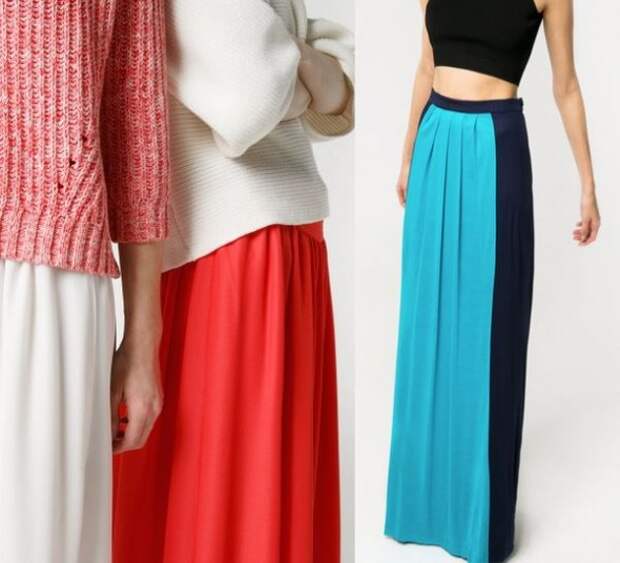 Long skirts